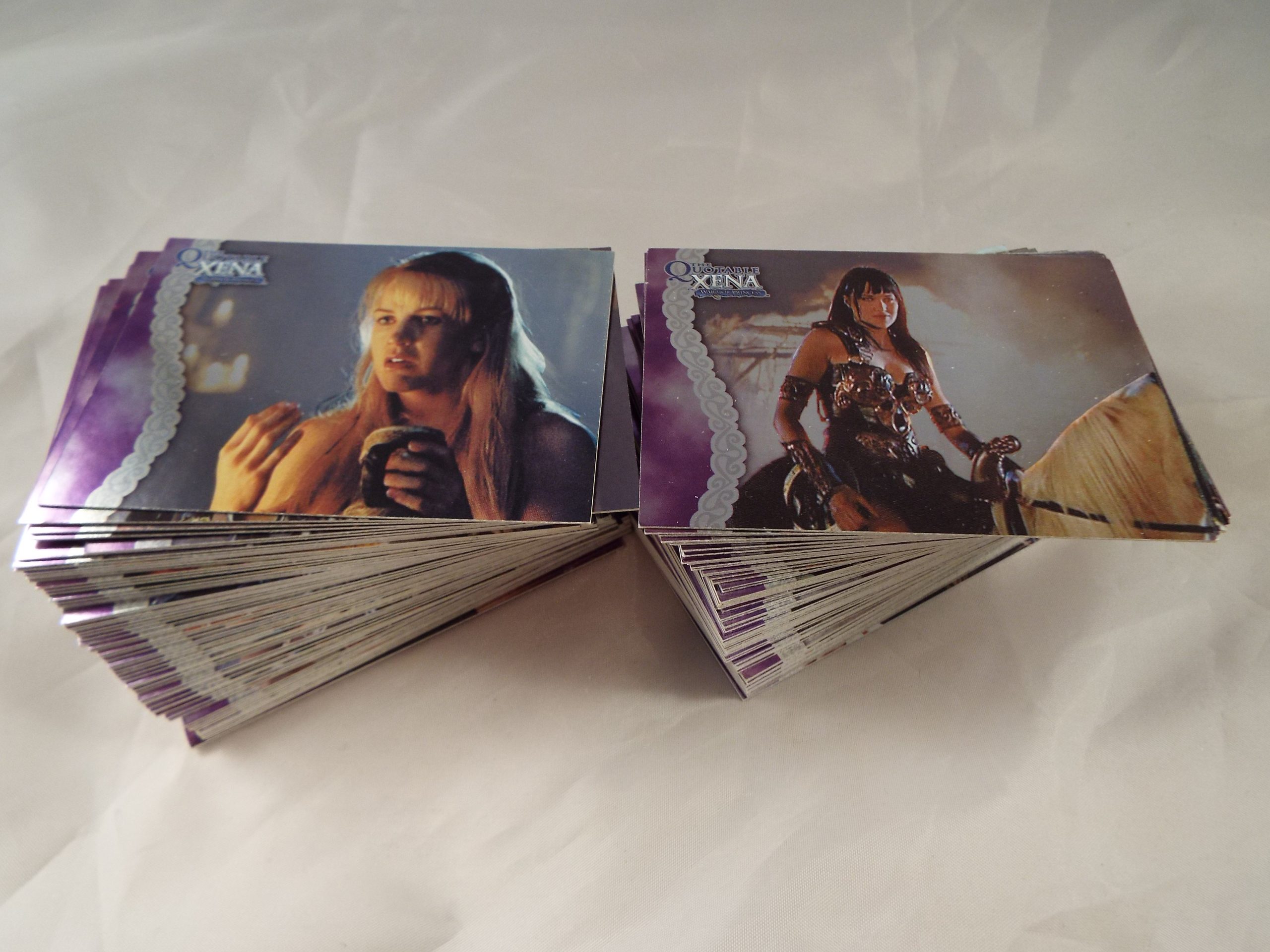 QUOTABLE XENA COMPLETE 138 CARD PARALLEL SET