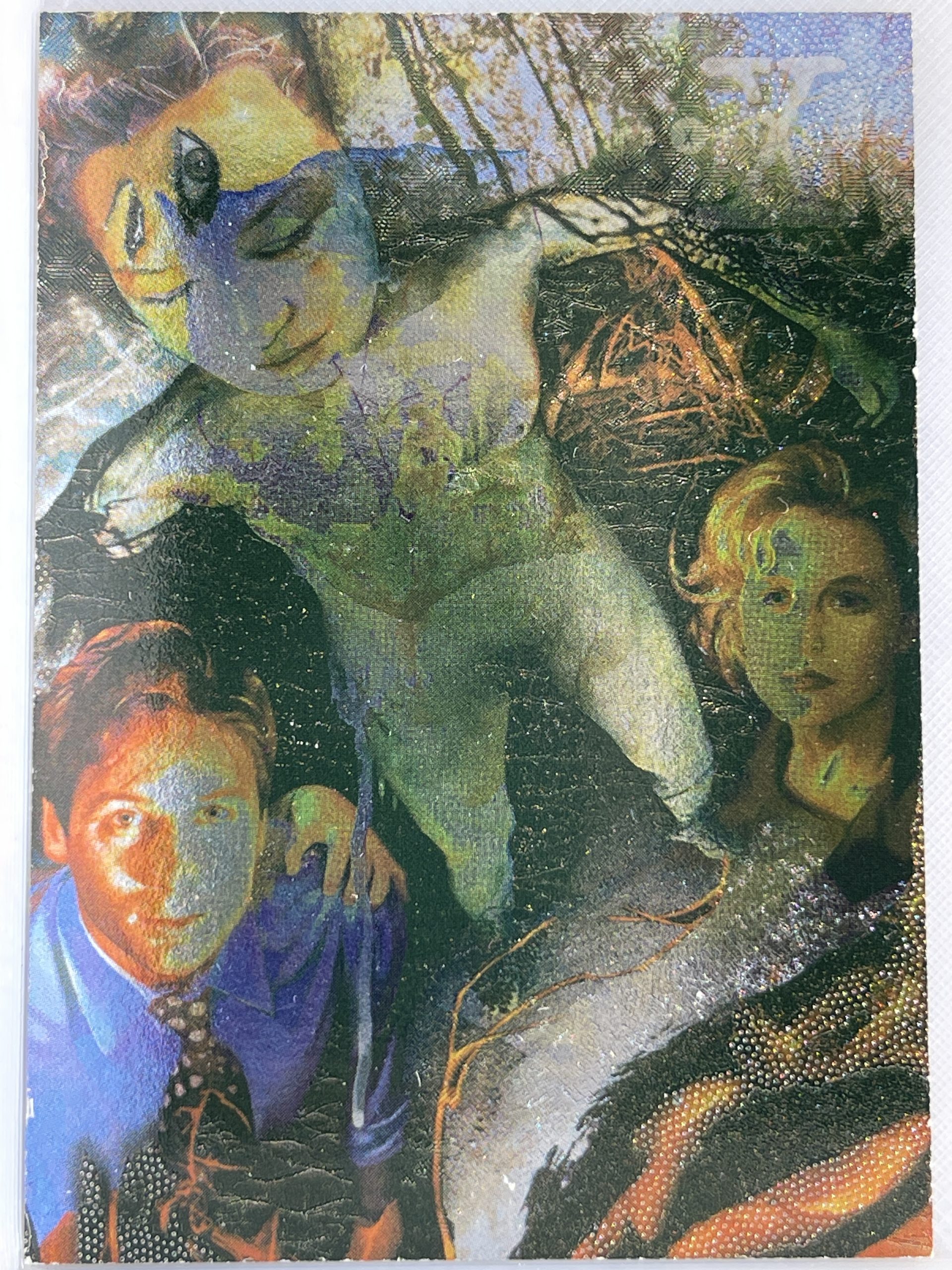 X FILES SEASON 2 ETCHED FOIL CARD i1