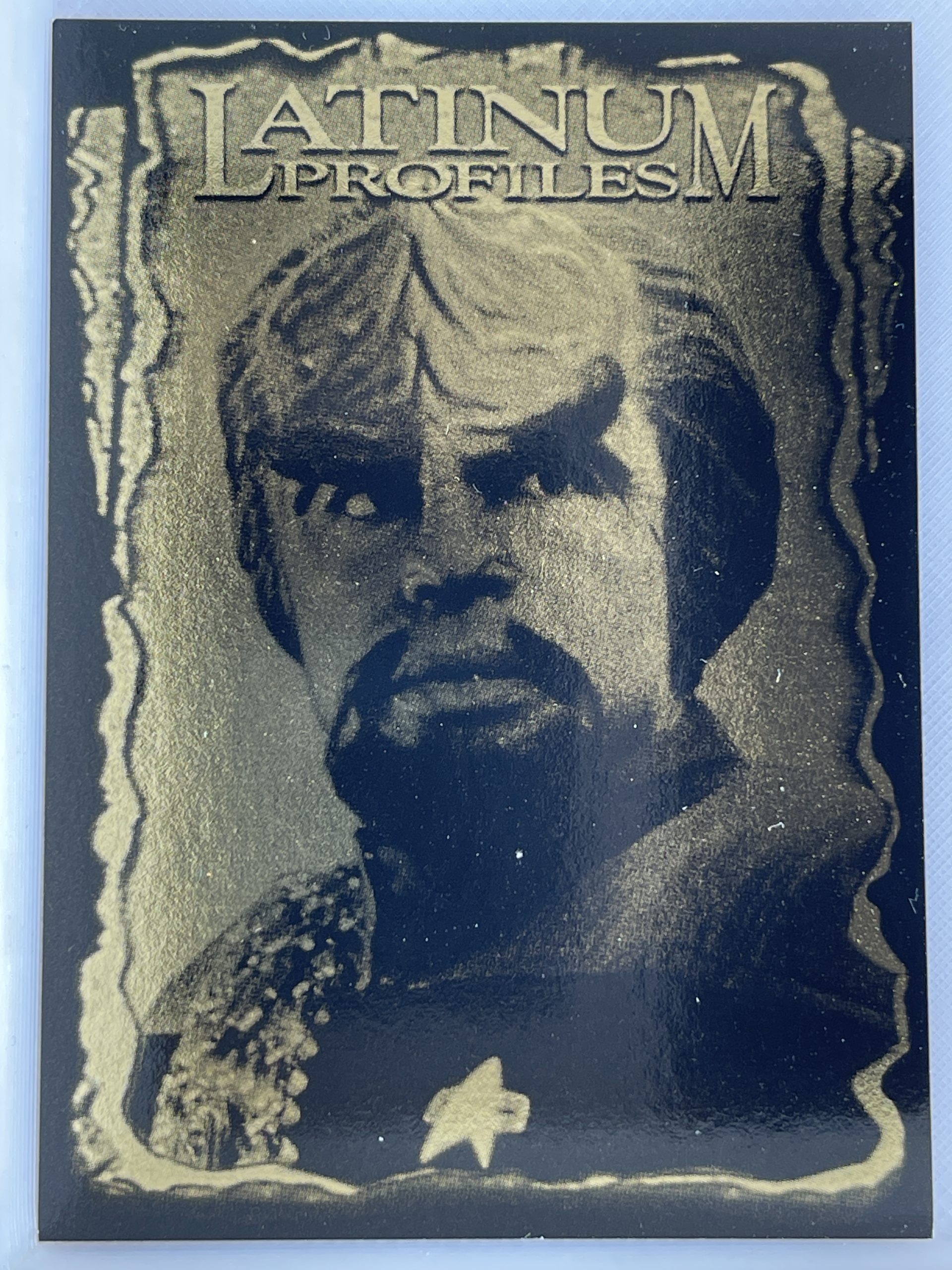 STAR TREK DS9 PROFILES LATINUM PROFILES CARD 2