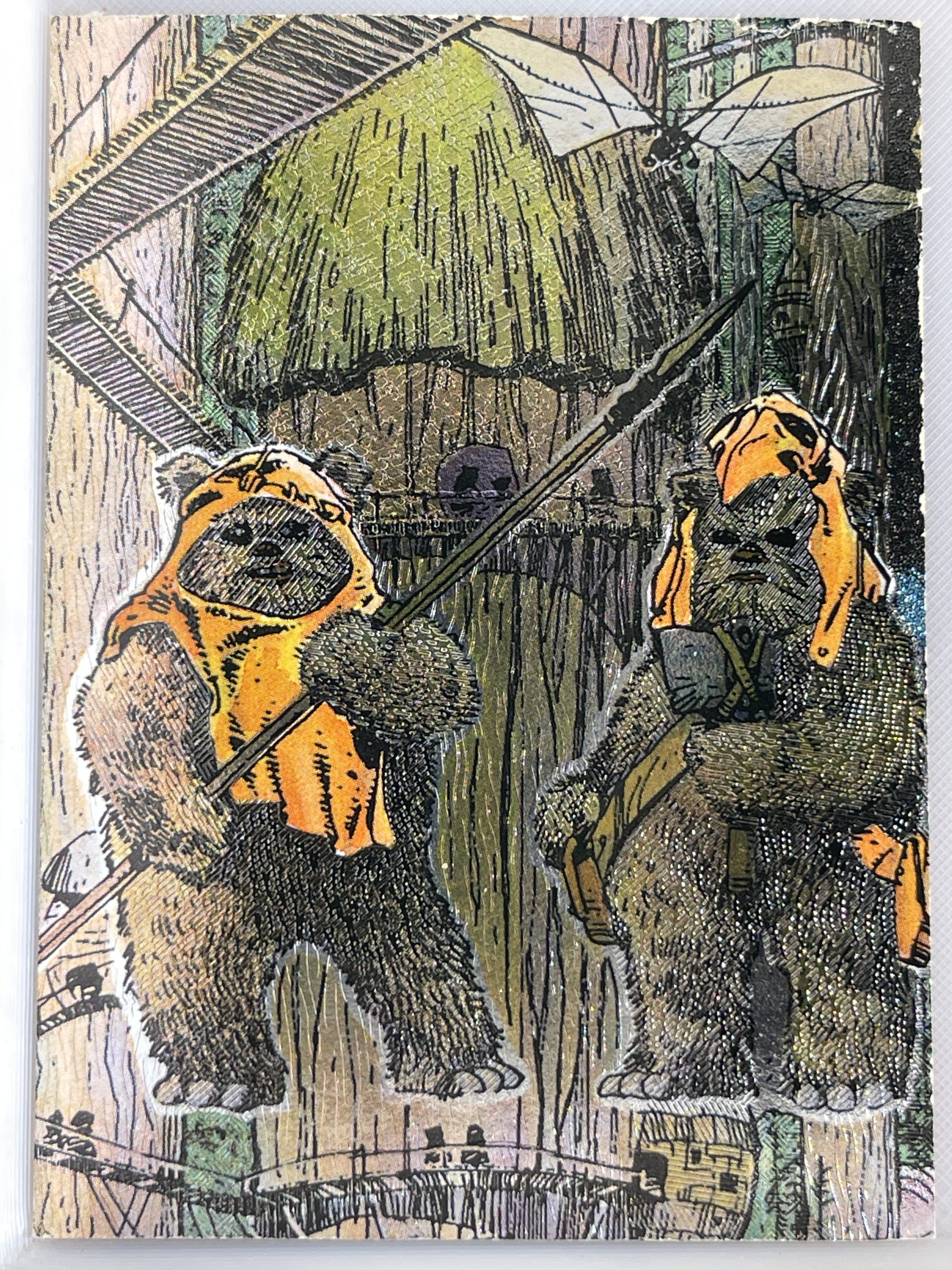 STAR WARS GALAXY SERIES 3 ETCHED FOIL CARD 15