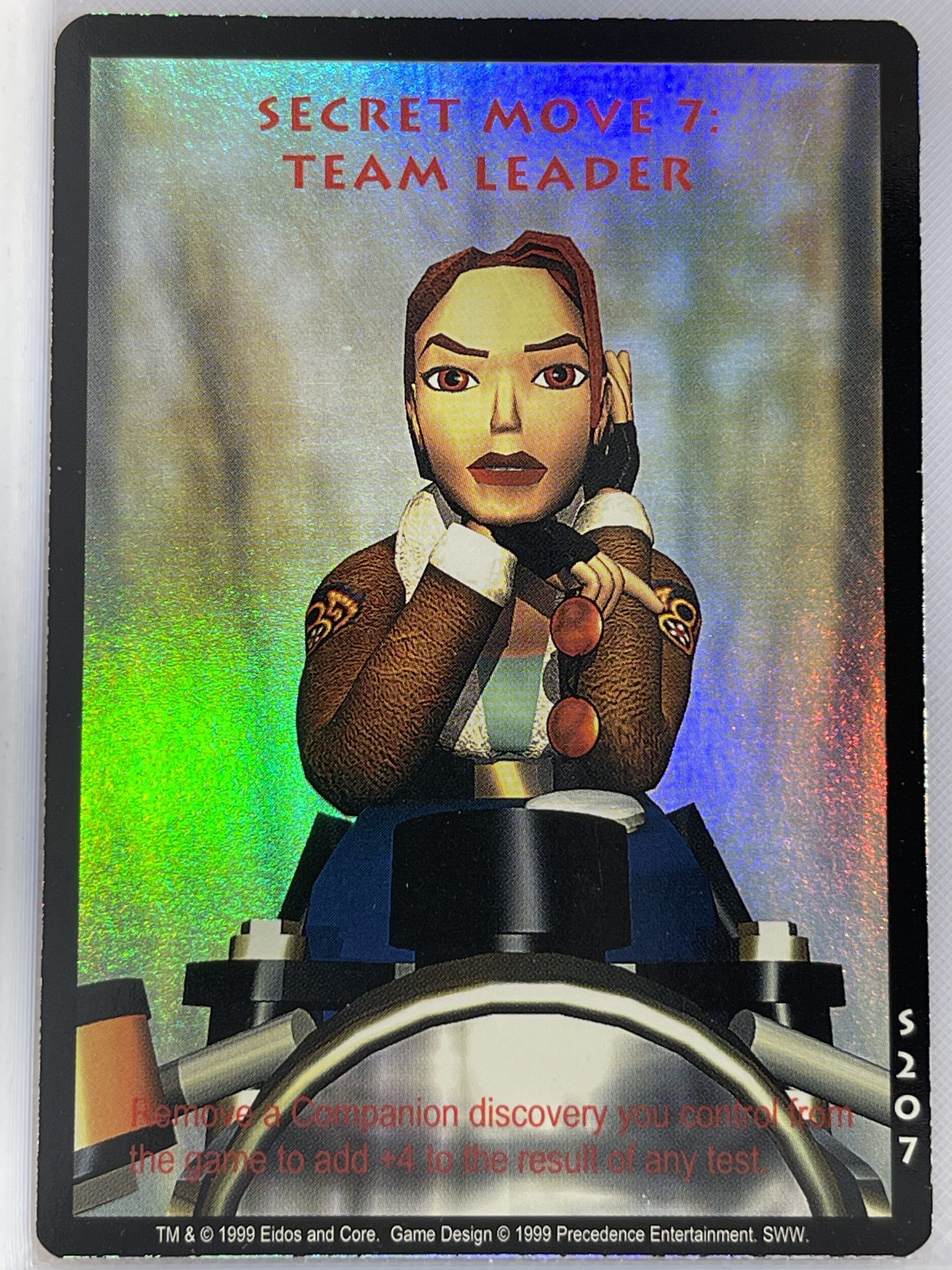TOMB RAIDER CCG SLIPPERY WHEN WET CARD S207 SECRET MOVE 7: TEAM LEADER