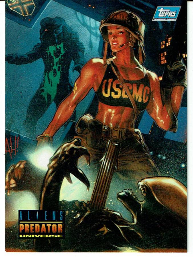 ALIENS VS PREDATOR UNIVERSE PROMO CARD P2