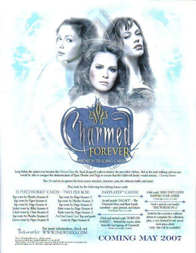 CHARMED FOREVER PROMO SELL SHEET