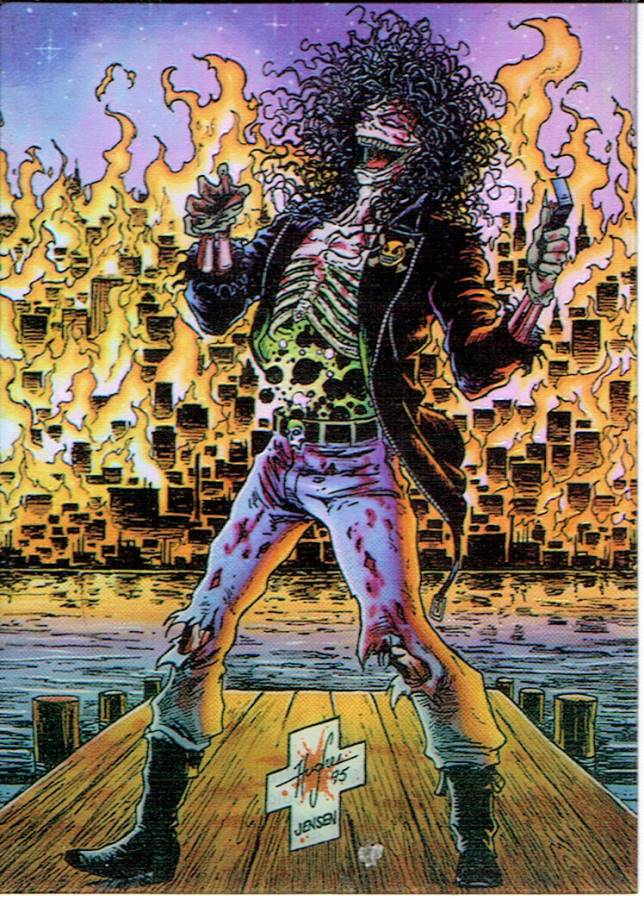 EVIL ERNIE SERIES 2 CHROMIUM CLEAR CARD C-1