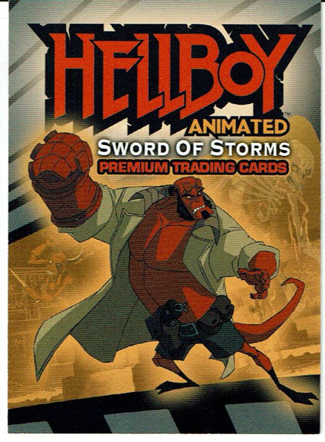 HELLBOY ANIMATED SWORD OF STORMS PROMO CARD HA-SD2006
