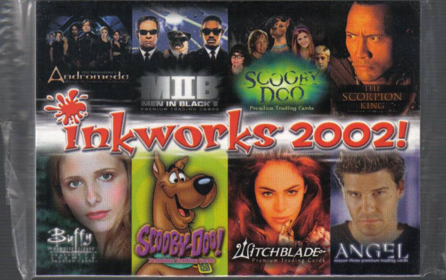 INKWORKS 2002 SAN DIAGO COMIC CON FACTORY SEALED PACK OF 8 PROMOTIONAL CARDS