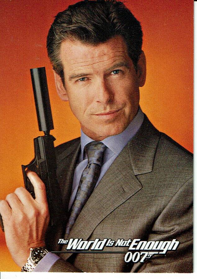 JAMES BOND THE WORLD IS NOT ENOUGH  PROMO CARD DW-1