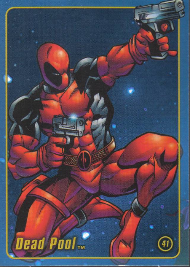 MARVEL FIGURE FACTORY SERIES 1 TRADING CARD NUMBER 41