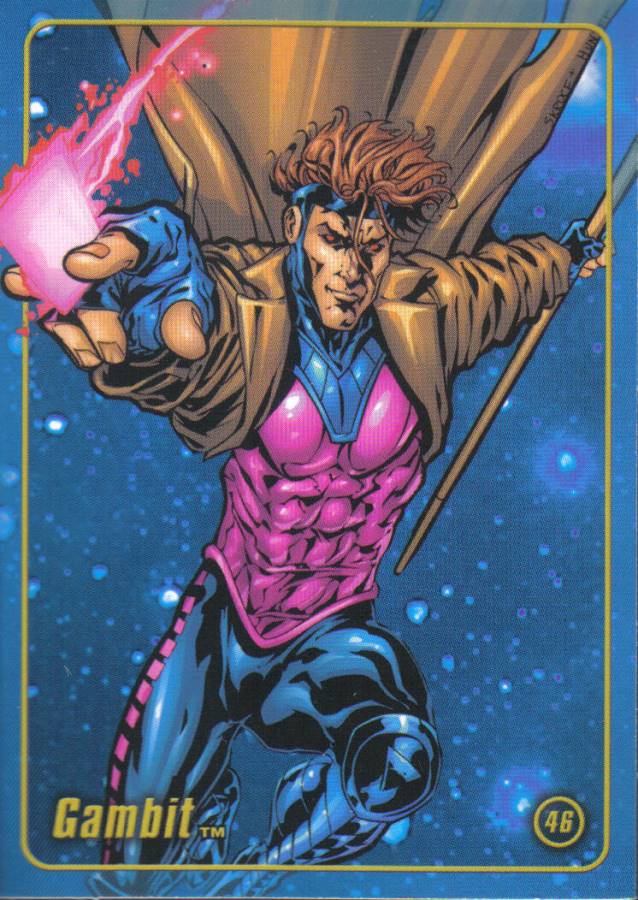 MARVEL FIGURE FACTORY SERIES 1 TRADING CARD NUMBER 46