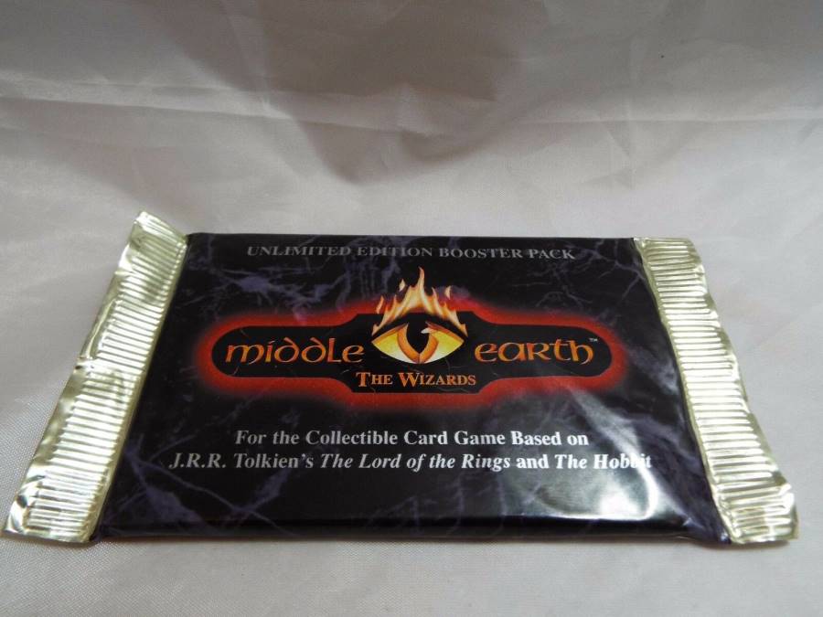 MIDDLE EARTH THE WIZARDS BLUE BORDER SEALED BOOSTER PACK OF 15 CARDS