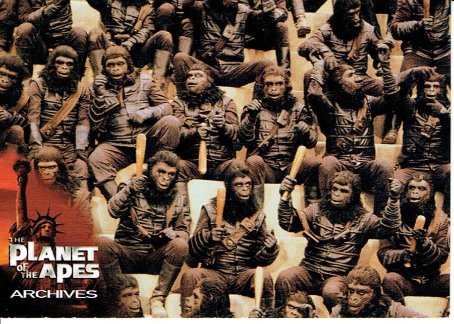 PLANET OF THE APES ARCHIVES PROMOTIONAL CARD P2 ex