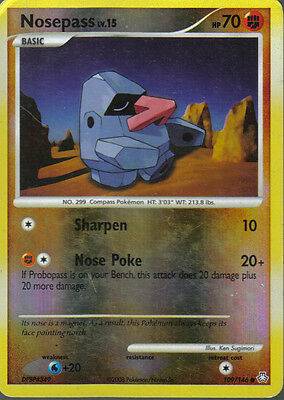 POKEMON LEGENDS AWAKENED EXPANSION REVERSE HOLO CARD 109/146 NOSEPASS lp