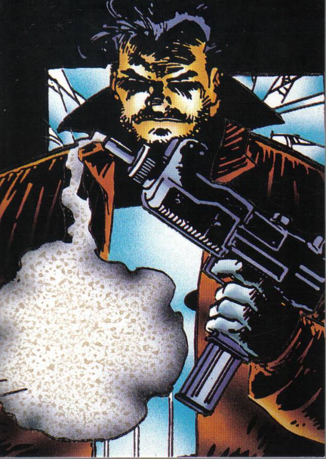 PUNISHER GUTS AND GUNPOWDER (WAR JOURNAL) SCRATCH AND SNIFF CARD 2