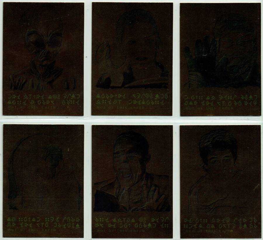 ROSWELL SEASON ONE NOT OF THIS EARTH SET OF 6