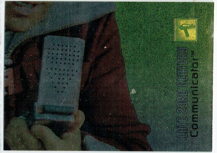 STAR TREK 30 YEARS PHASE 1 TECHNOLOGY FOIL SINGLE CARD E5