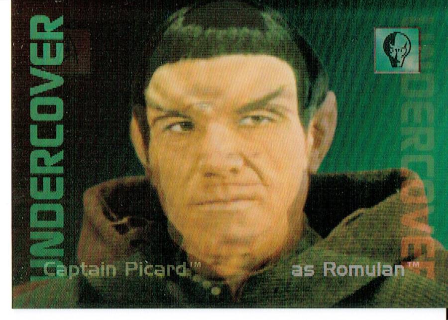 STAR TREK 30 YEARS PHASE 2 UNDERCOVER CARD L3
