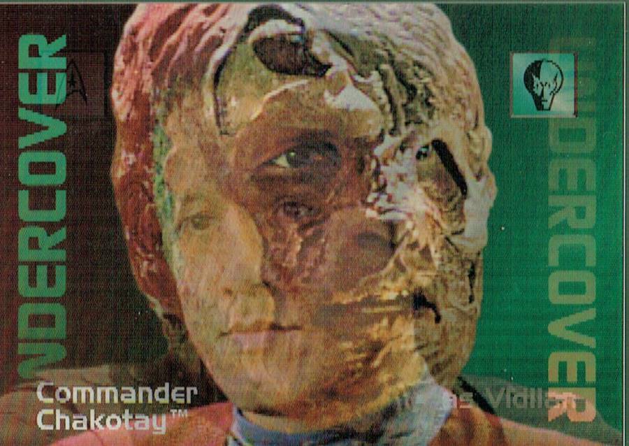 STAR TREK 30 YEARS PHASE 2 UNDERCOVER CARD L5