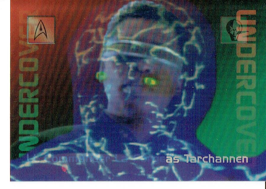STAR TREK 30 YEARS PHASE 2 UNDERCOVER CARD L7