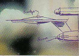 STAR TREK 30 YEARS PHASE 3 SPACE MURAL CARD S9