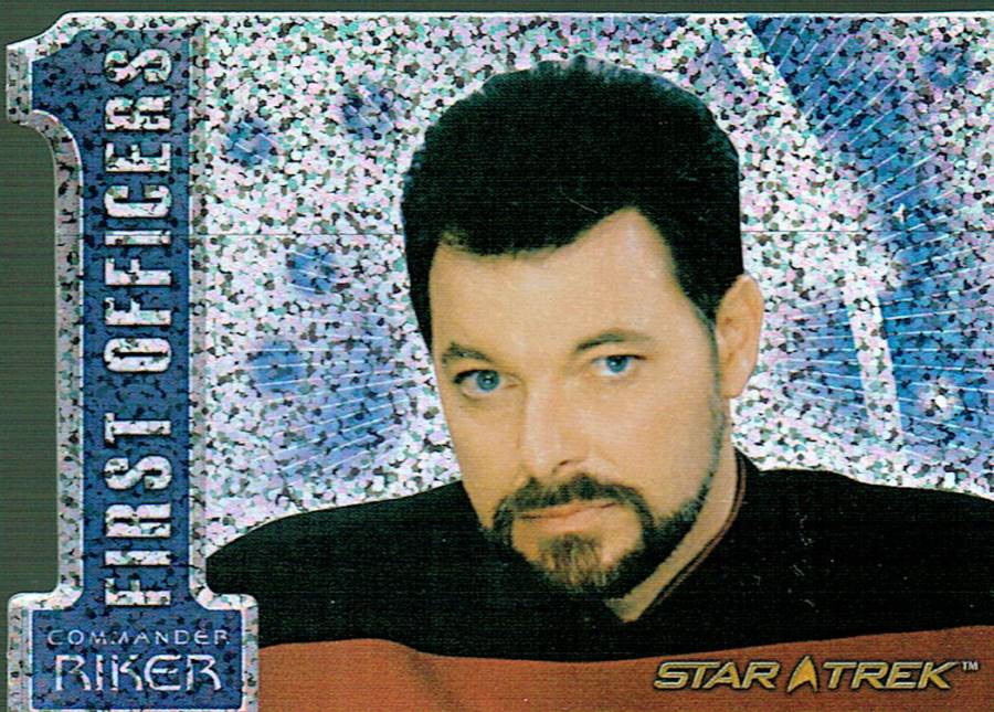 STAR TREK 40TH ANNIVERSARY FIRST OFFICERS CARD N3