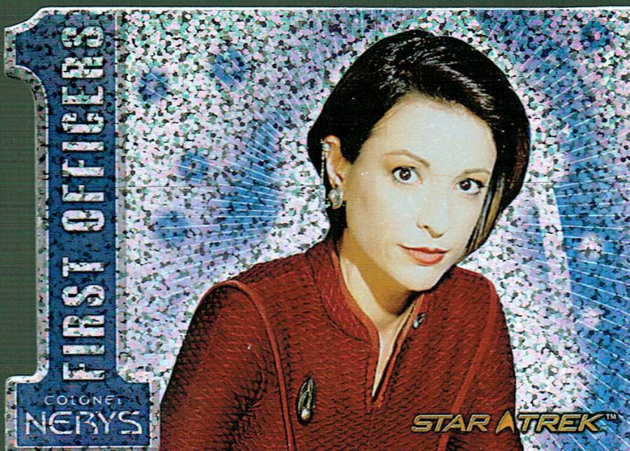 STAR TREK 40TH ANNIVERSARY FIRST OFFICERS CARD N4