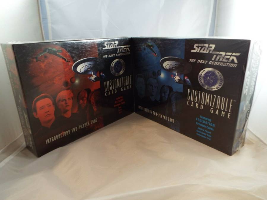 STAR TREK CCG FEDERATION AND KLINGON INTRODUCTORY 2-PLAYER GAMES
