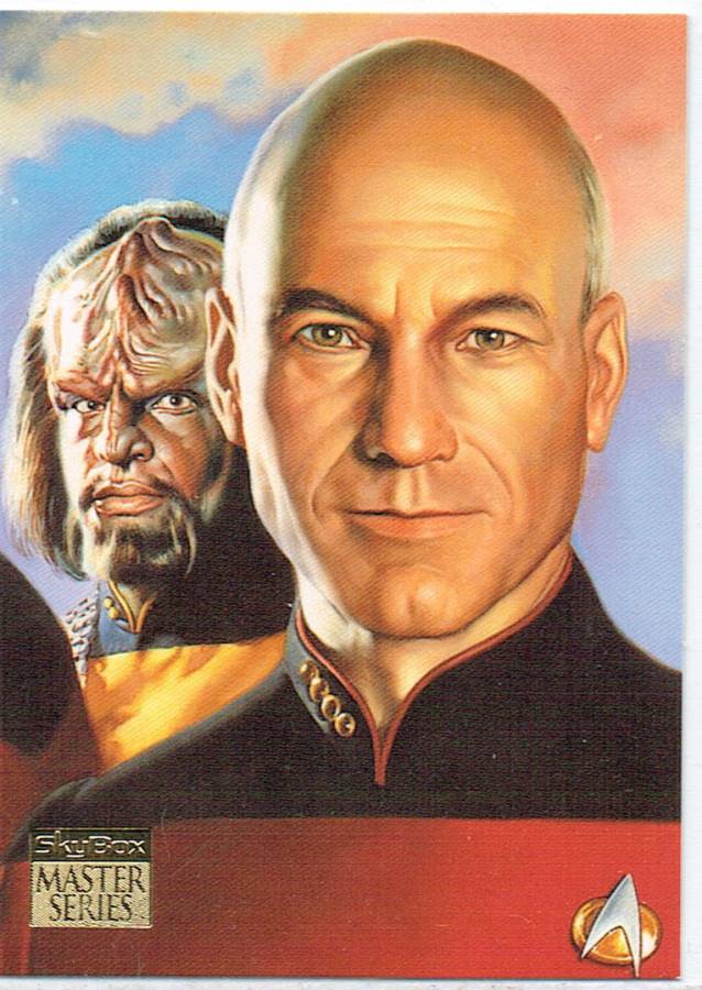 STAR TREK MASTER SERIES 2ND SET FOIL CARD F4