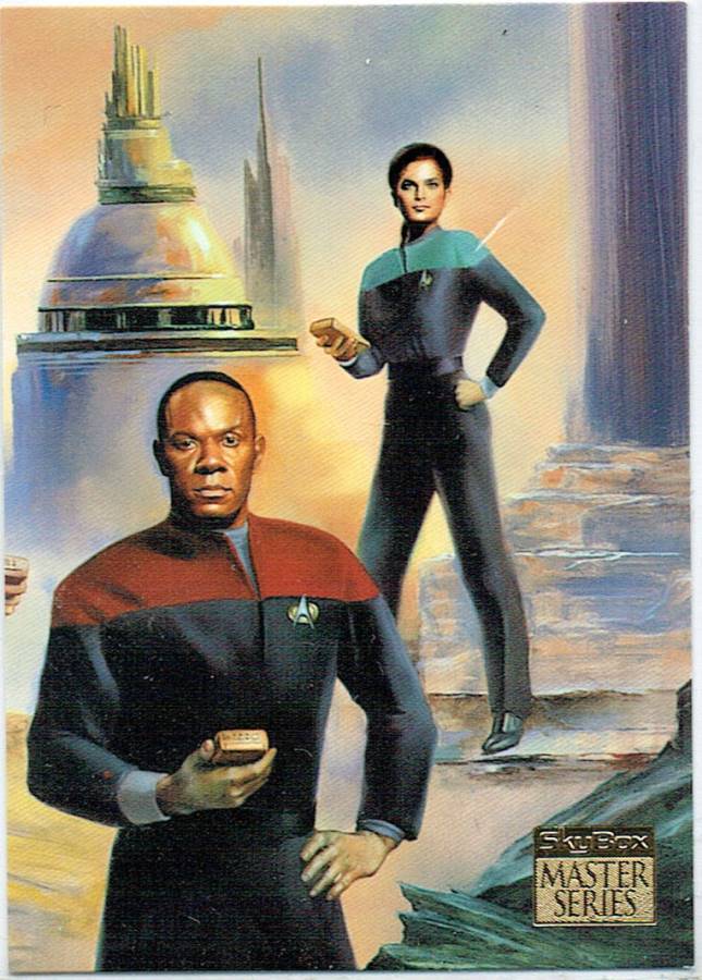 STAR TREK MASTER SERIES 2ND SET FOIL CARD F7