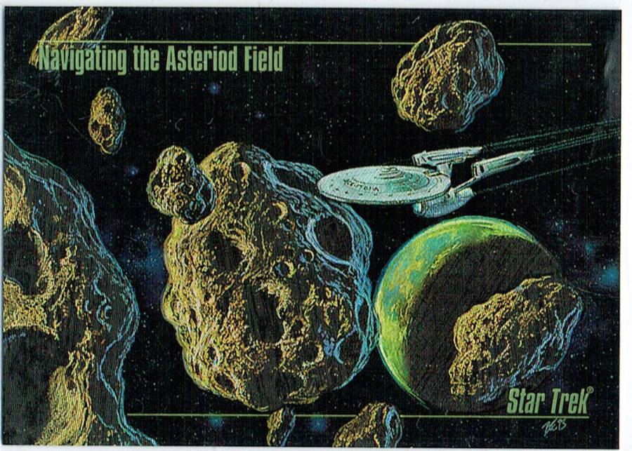 STAR TREK MASTER SERIES SPECTRA FOIL CARD S-3
