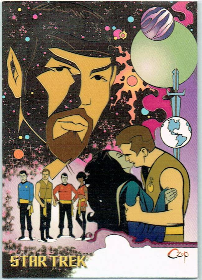 STAR TREK THE ORIGINAL SERIES ART AND IMAGES ARTIFEX CARD CZ1