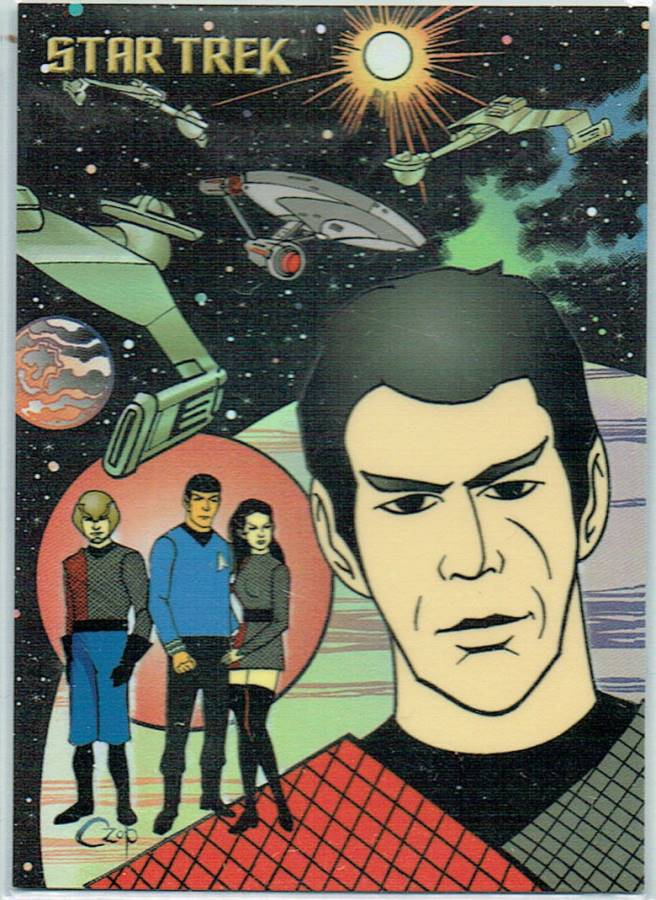 STAR TREK THE ORIGINAL SERIES ART AND IMAGES ARTIFEX CARD CZ8