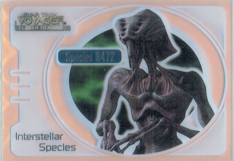 STAR TREK VOYAGER CLOSER TO HOME ORANGE INTERSTELLAR SPECIES IS3