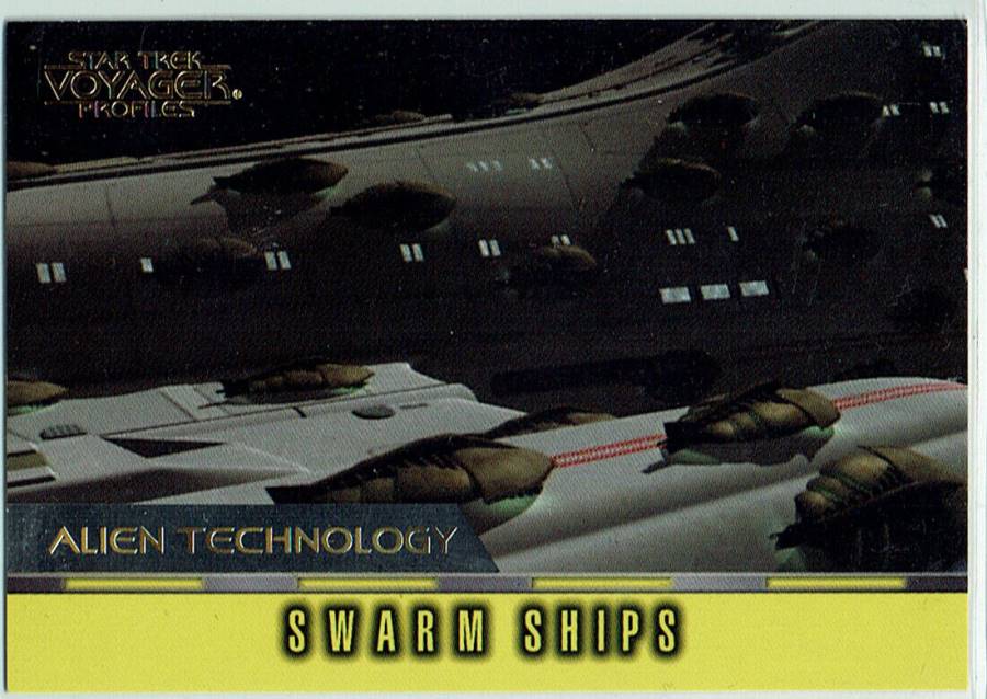 STAR TREK VOYAGER PROFILES ALIEN TECHNOLOGY CARD AT1