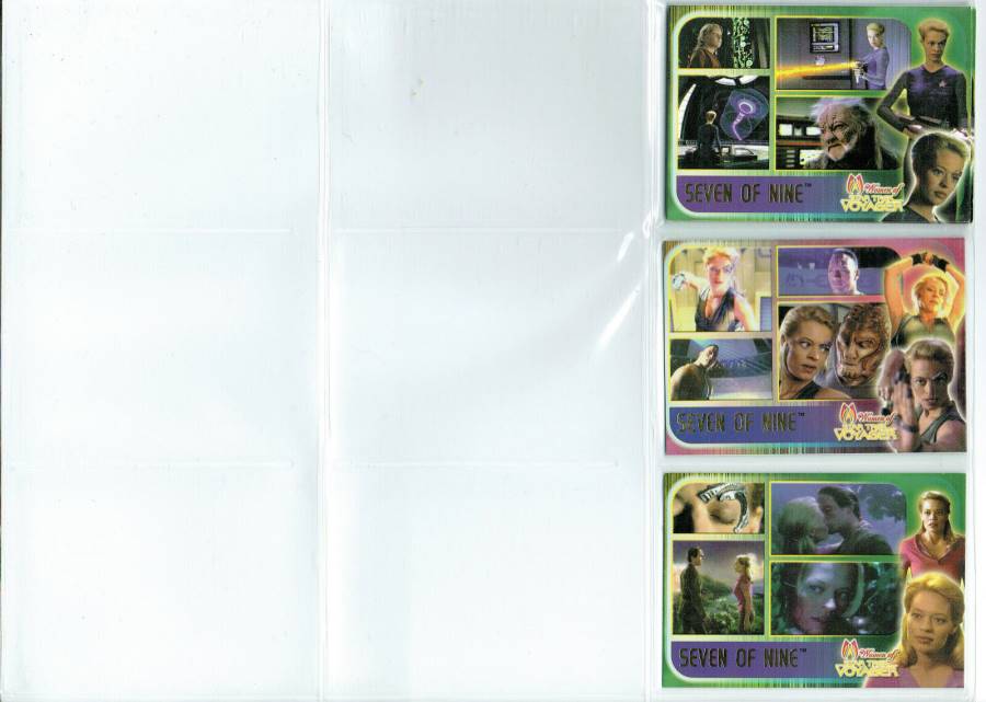 STAR TREK WOMEN OF VOYAGER HOLOFEX PRINTERS PROOF SINGLES