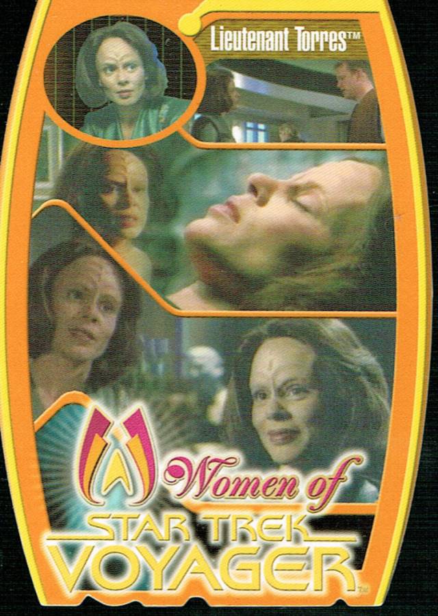 STAR TREK WOMEN OF VOYAGER MORFEX CARD M9