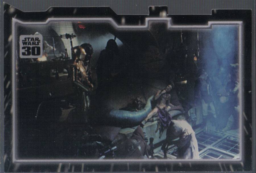 STAR WARS 30TH ANNIVERSARY TRIPTYCH THE UNDERWORLD CARD PIECE 3