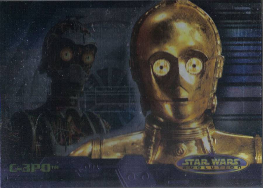 STAR WARS EVOLUTION LEVEL A CHASE CARD 3A