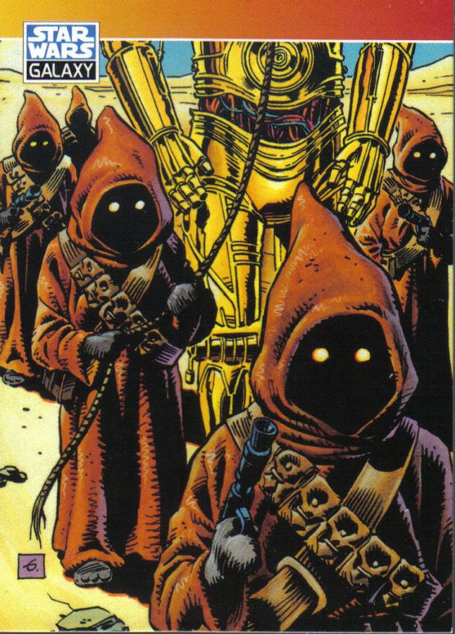 STAR WARS GALAXY SERIES TWO PROMO CARD P4