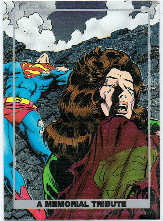 SUPERMAN: THE DEATH OF DOOMSDAY FOIL CARD S4