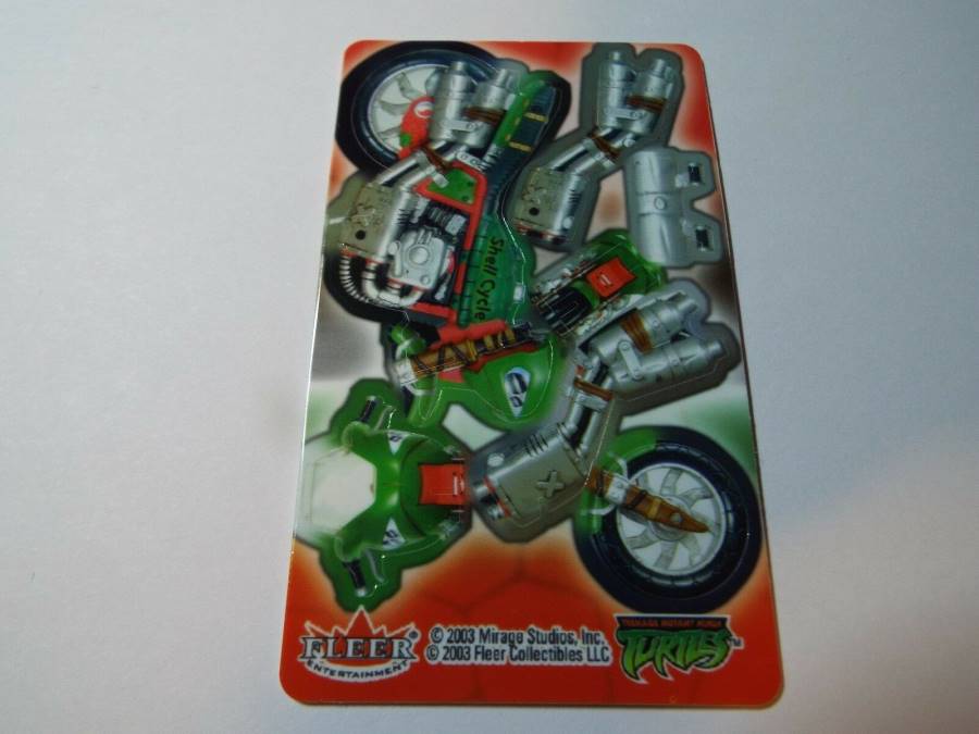 TEENAGE MUTANT NINJA TURTLES 3-D TRADING CARD SHELL CYCLE