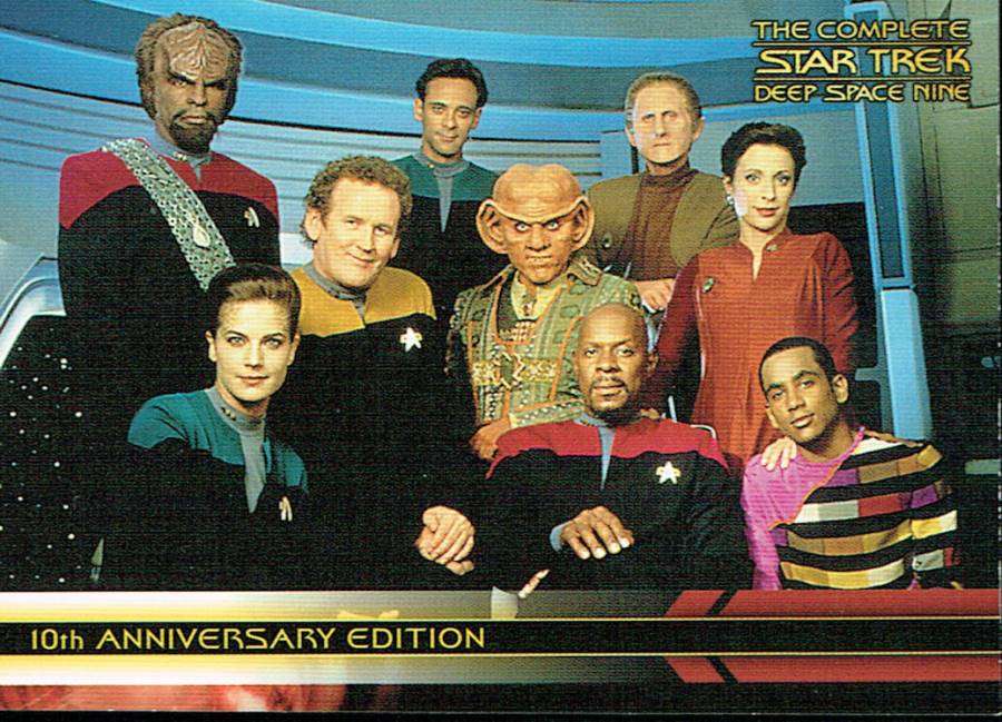 THE COMPLETE STAR TREK DEEP SPACE NINE DS9 PROMO CARD P1