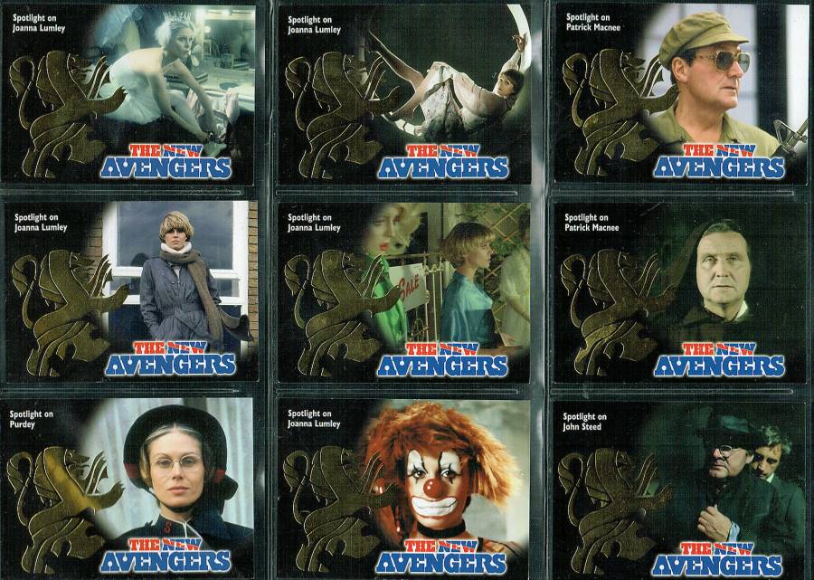 THE NEW AVENGERS SET OF 12 FOIL CARDS F1-F12
