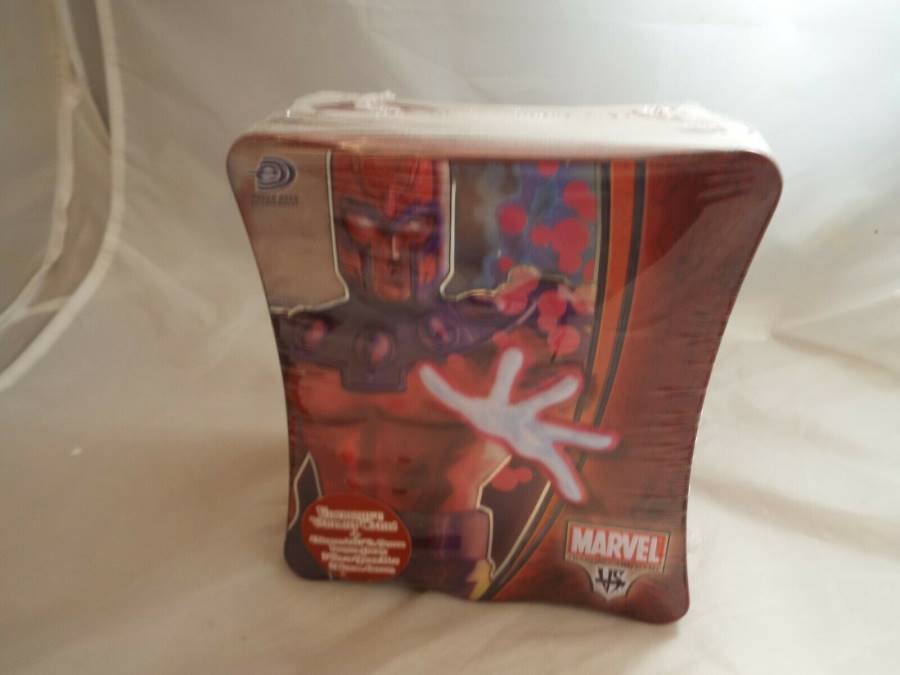 VS SYSTEM, MARVEL DELUXE COLLECTORS TIN, MAGNETO