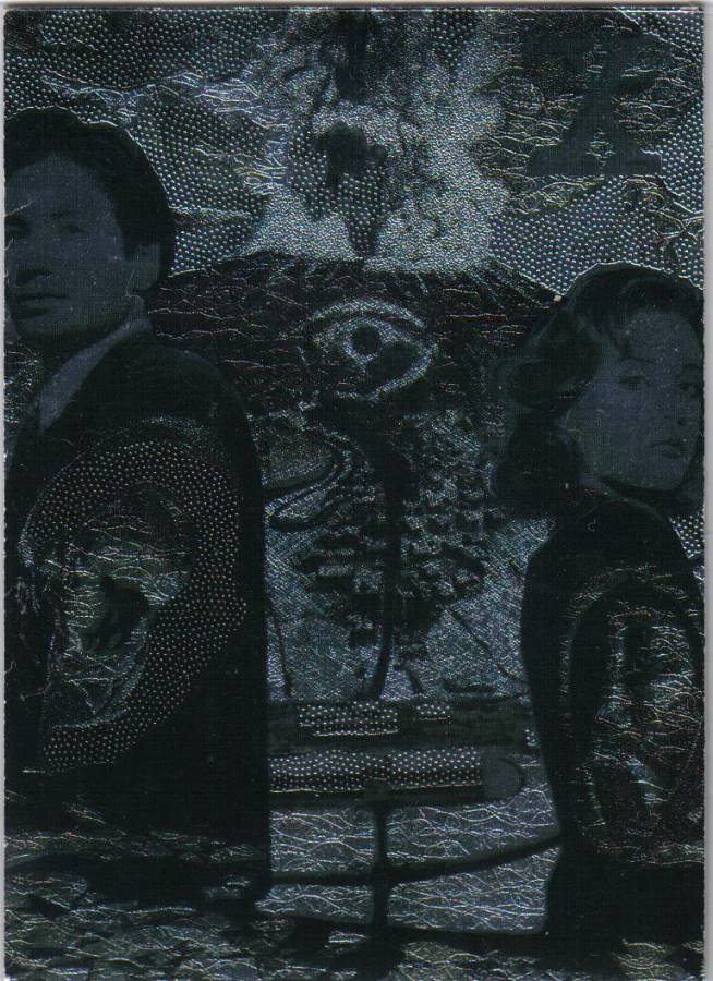 X FILES SEASON 2 ETCHED FOIL CARD i2