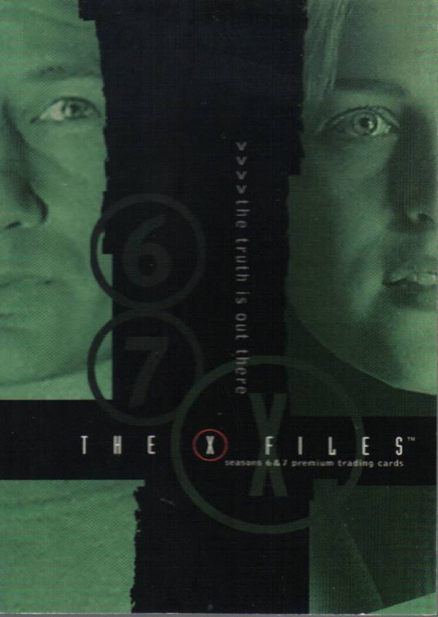 X FILES SEASON 6-7 PROMOTIONAL CARD X67-UK
