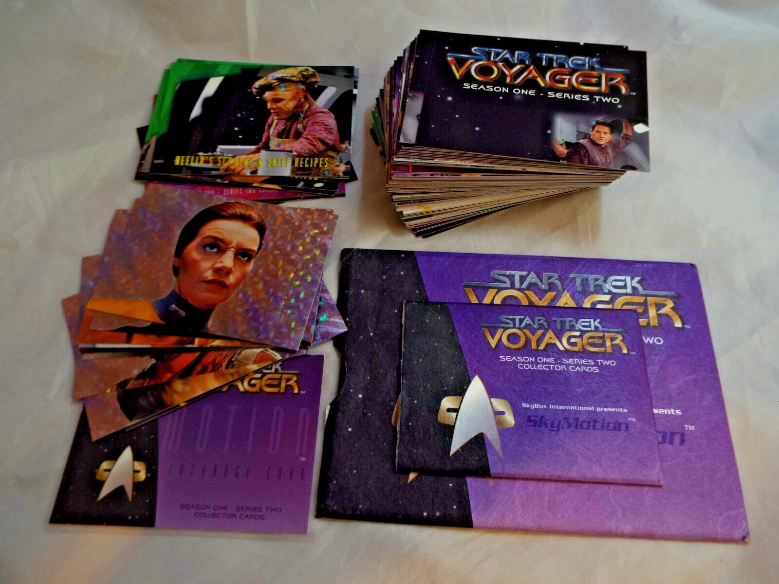STAR TREK VOYAGER SEASON 1 SERIES 2 MASTER SET