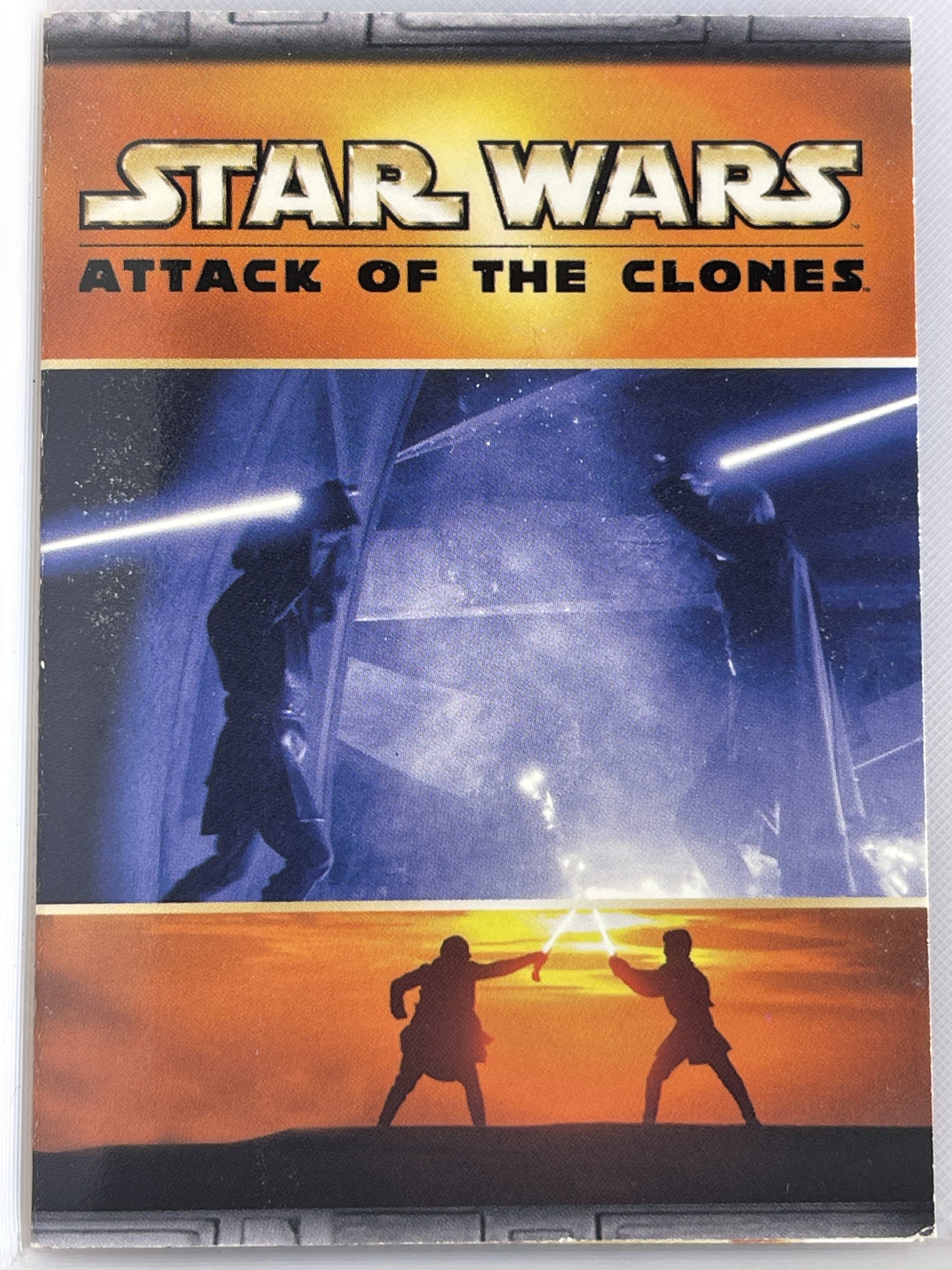 STAR WARS ATTACK OF THE CLONES FOLD OUT CARD 1 OF 5
