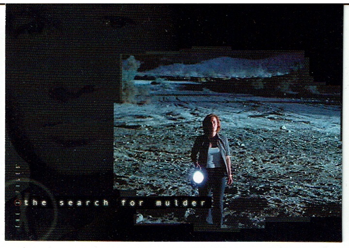X FILES SEASON 8 SEARCH FOR MULDER CARD B2