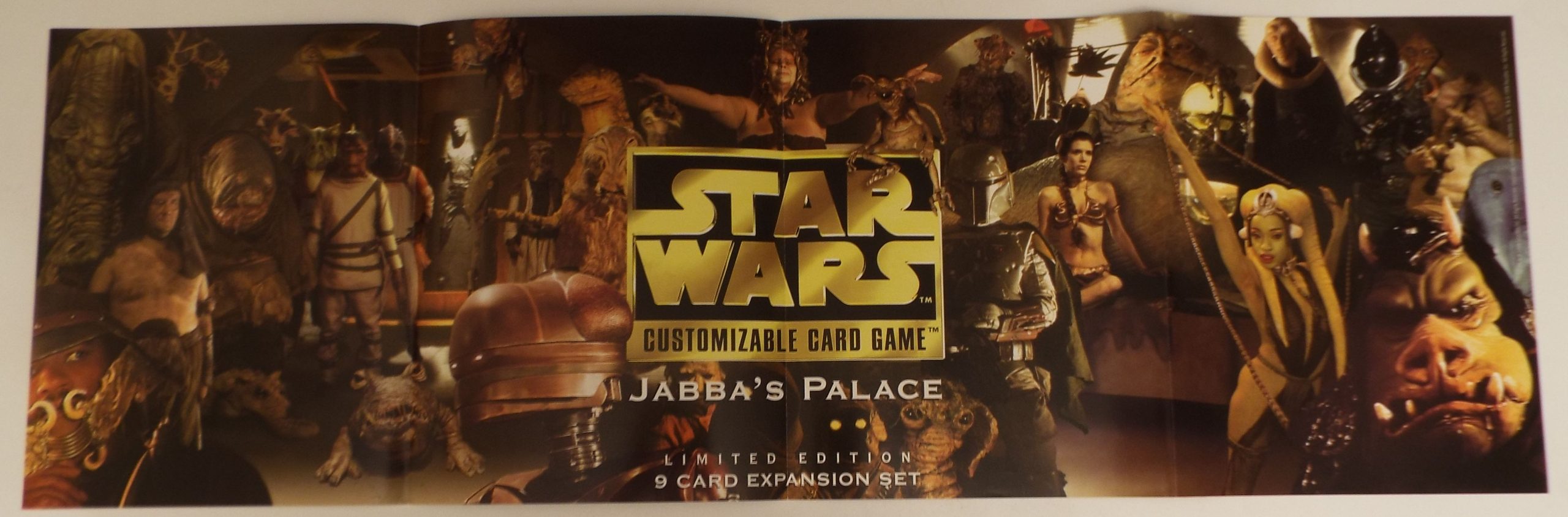 STAR WARS CCG JABBA'S PALACE POSTER