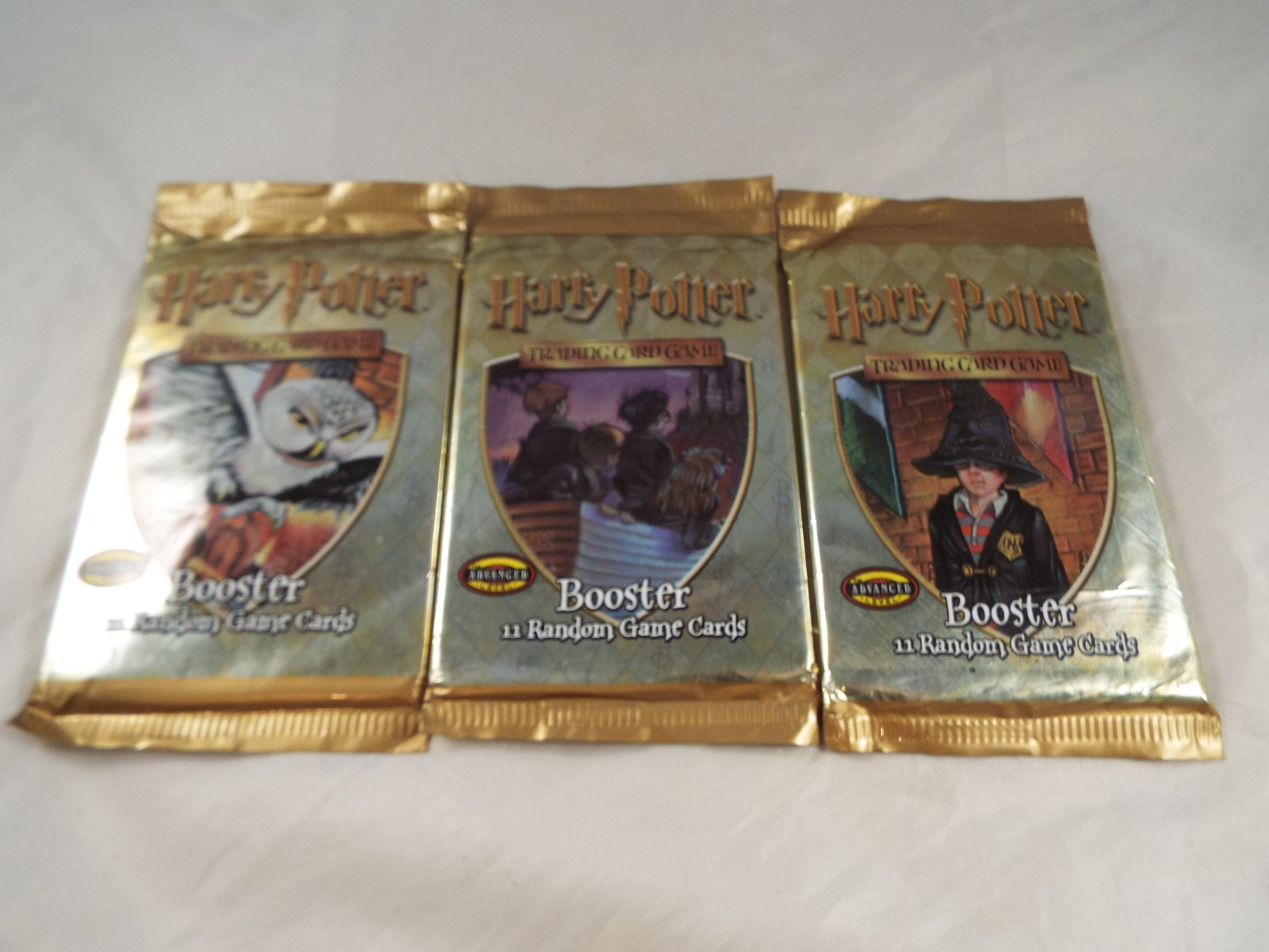 harry potter base set booster box Harry Potter Trading Card Game Base Set Booster Box (2001 WOTC) - Factory Sealed